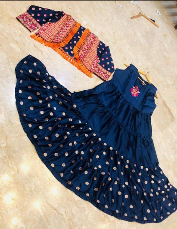 Embroidery maxi with koti 1