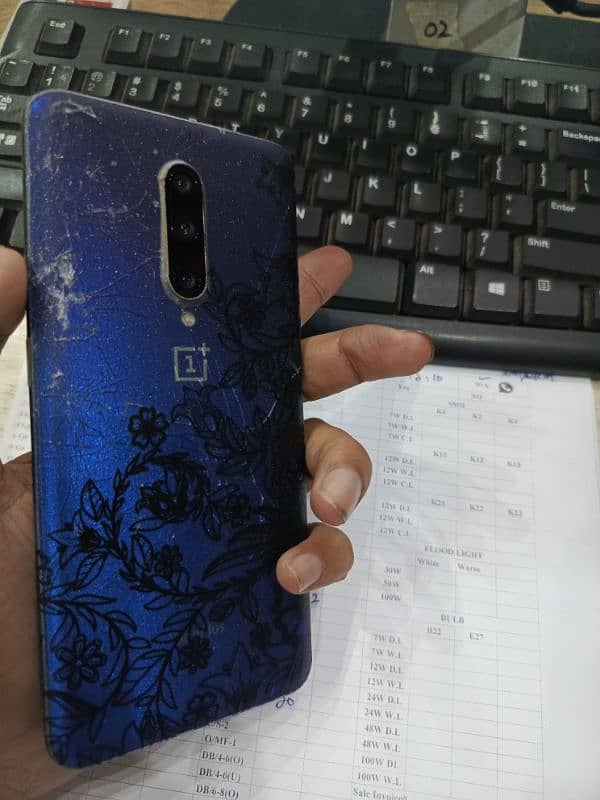 Oneplus 7pro 12/256 all ok just dot phel gya h 0