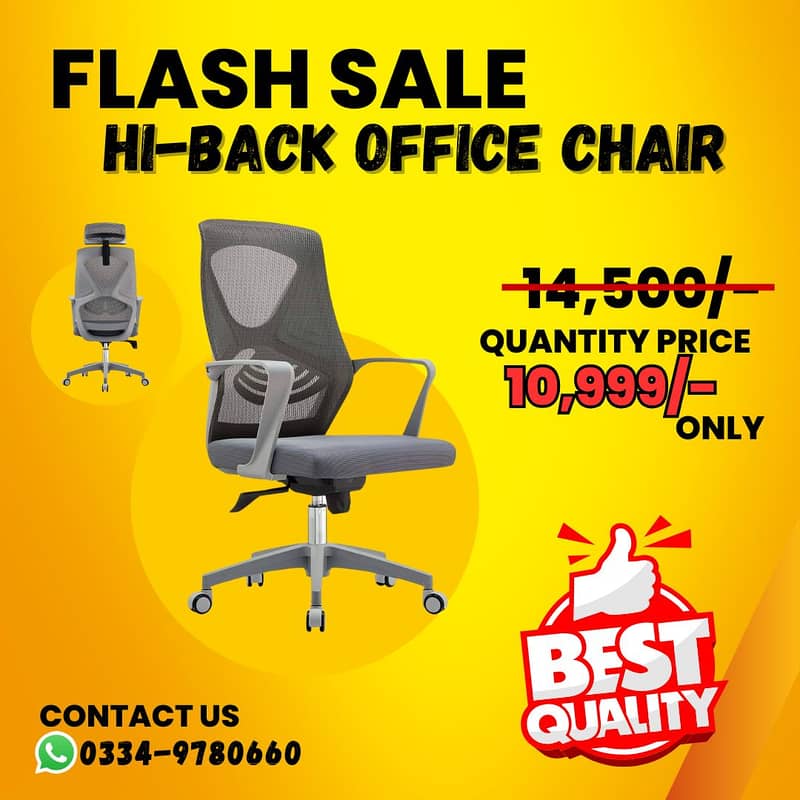 Computer Chairs/Revolving chairs - Office Chair for sale in karachi 0