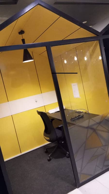 5 marla commercial furnished office available for rent 8