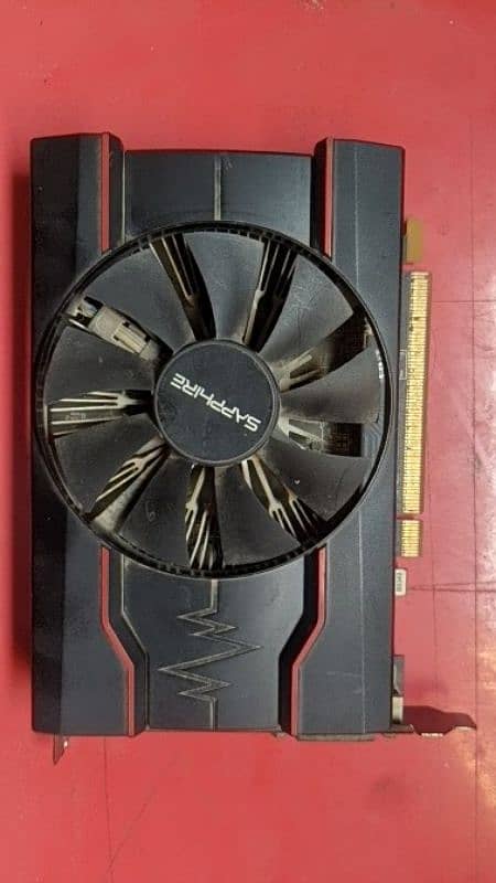 RX 550 4GB graphics card in good condition 1