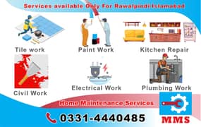 Home maintenance services in Islamabad