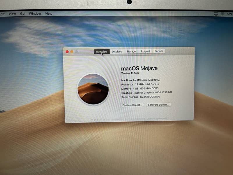 Macbook Air 2012 4/128gb 4