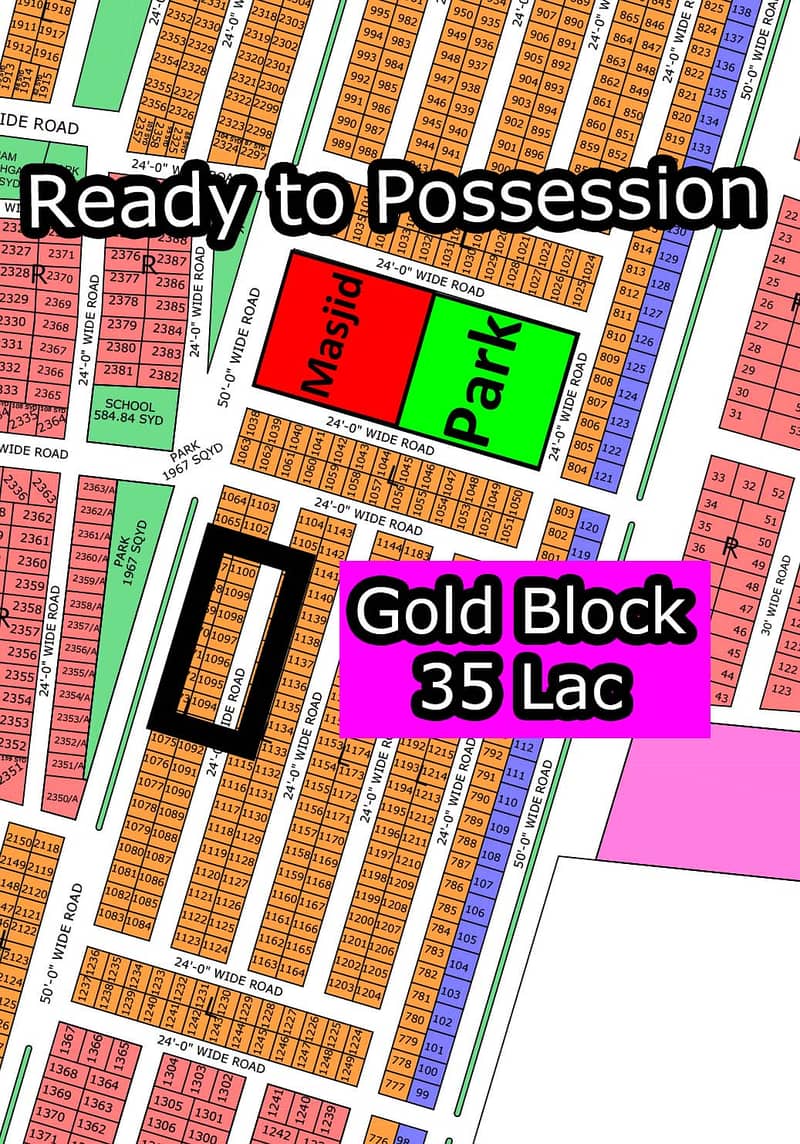 L - (Gold Block) North Town Residency Phase - 01 (Surjani) 1