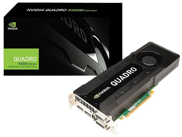 Nvidia Quadro P1000 4GB GDDR5 and K5000 4GB 4