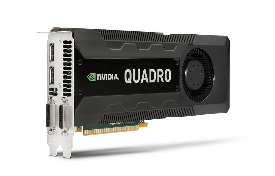 Nvidia Quadro P1000 4GB GDDR5 and K5000 4GB 6