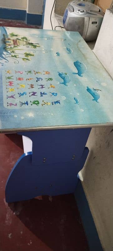 KIDS STUDY TABLE WITH SAME CHAIR 2