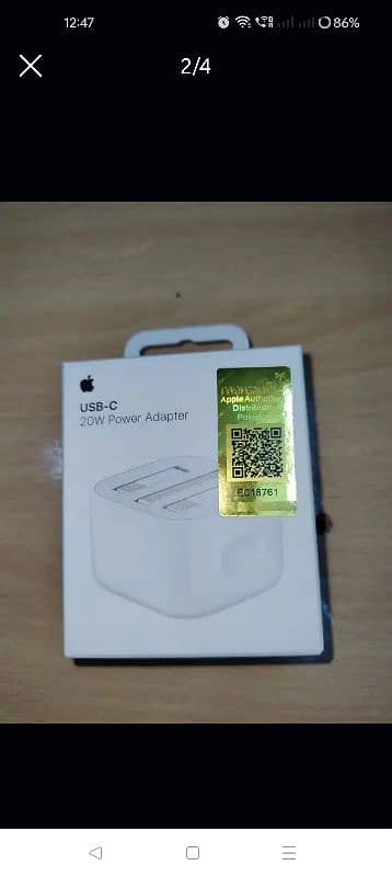 Iphones type c adapter 20W 3