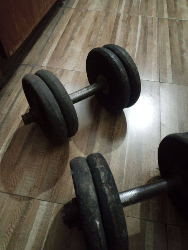 Dumbbells rods Pilates 2