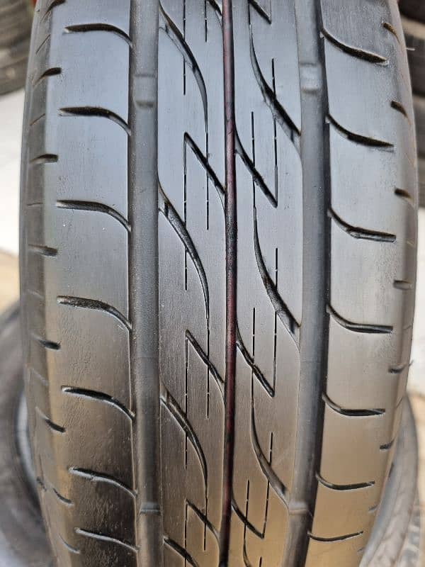 FRESH JAPANESE RECONDITIONED TYREs 155/65 14  BRIDGESTONE 0