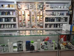 Mobile Accessories With Counters and Racks Mint Condition