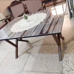 wooden center table