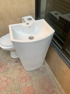 commode and wash basin for sale