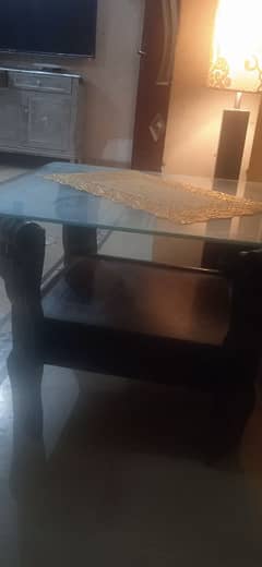 table set of 3 in 1 big and 2 side tables