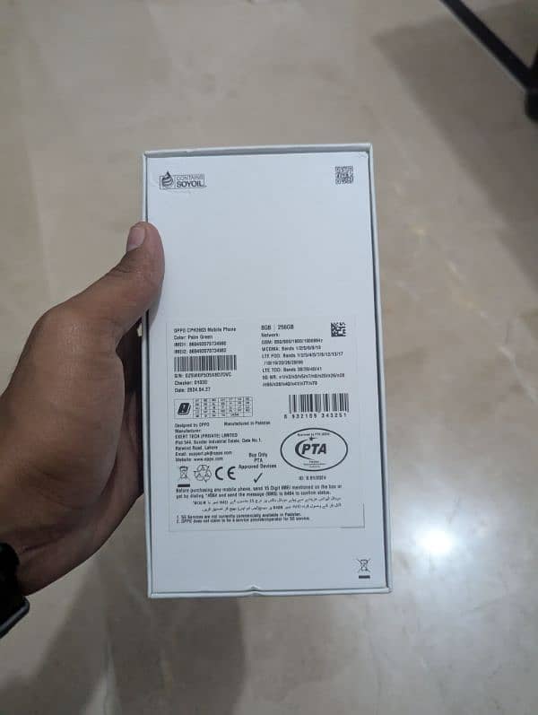 Oppo A78 8/256gb with box and accessories original 67w charger 7