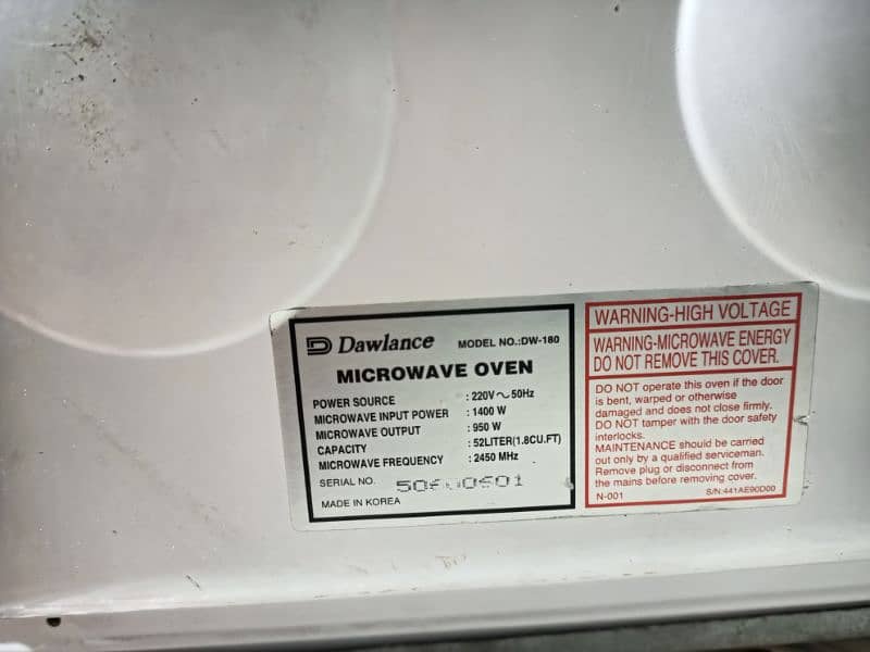 Microwave in excellent condition 1