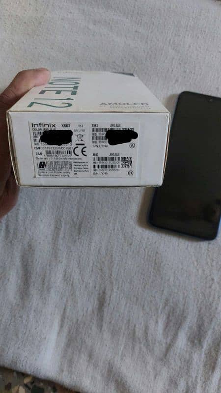 Infinix Not 12  6/128 with box complete saman sealed set no fault 10