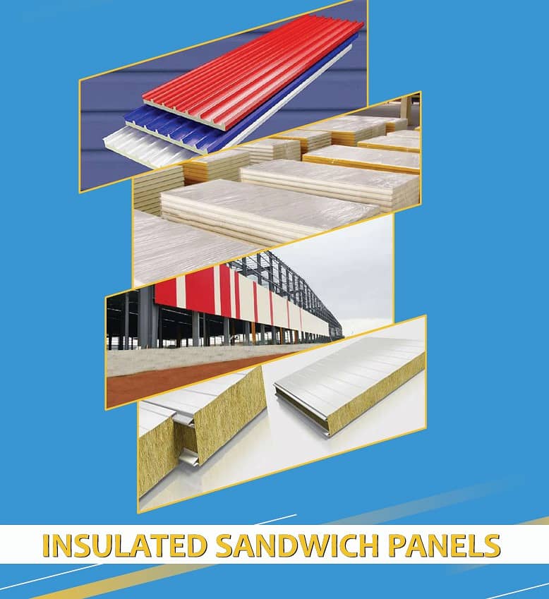 EPS Sandwich Panel PU sandwich & panel roofing Insulated Panel 4