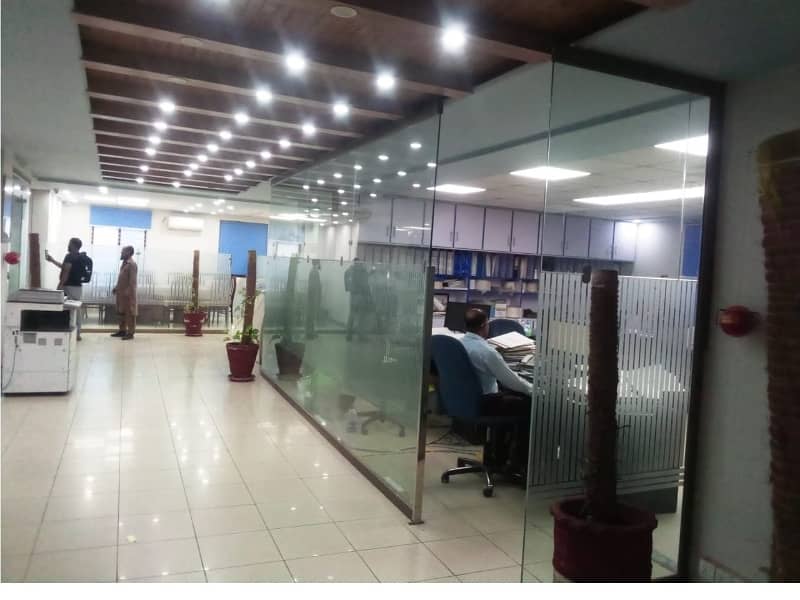 Sami Furnished Area 4500 Sq. Ft Corporate Office Available For Rent On Reasonable Rent Garden Town Lahore 2