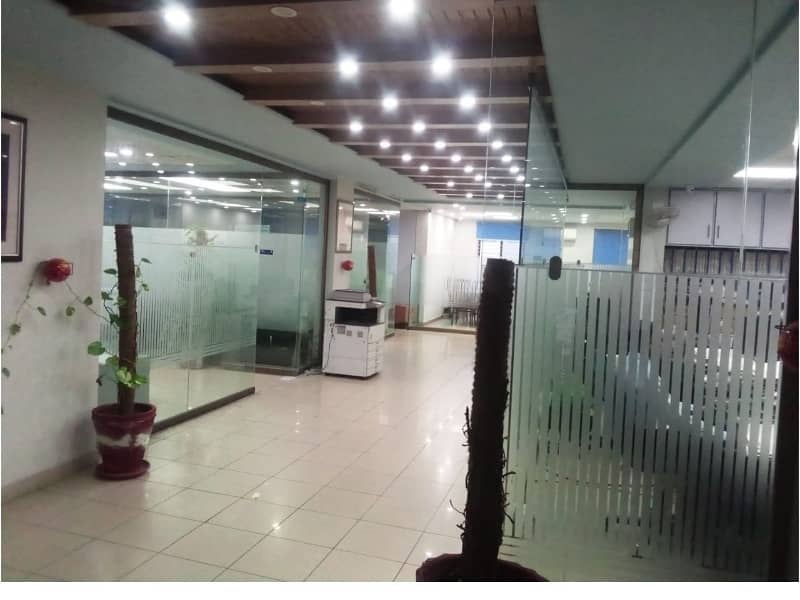 Sami Furnished Area 4500 Sq. Ft Corporate Office Available For Rent On Reasonable Rent Garden Town Lahore 6