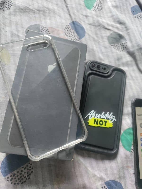 Iphone 8 plus 64 GB PTA official approved with box 7