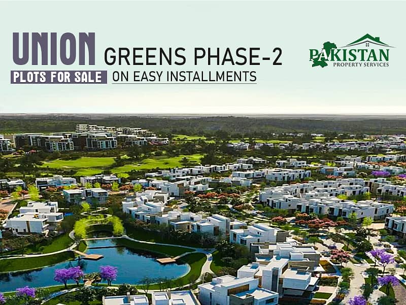 3 Marla Res, On Ground Plot for Sale Union Greens Phase-2, Pine Avenue, Lahore. 1