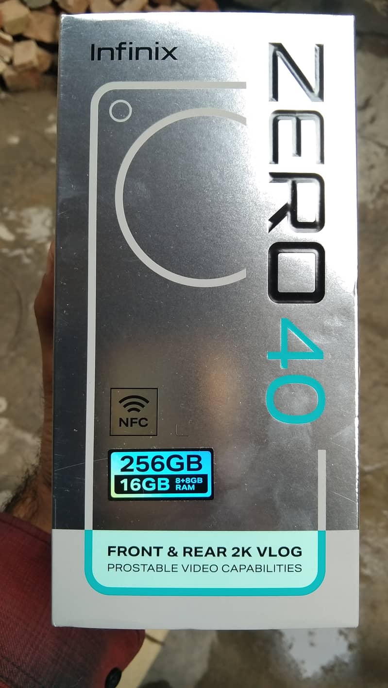 Infinix Zero 40 (just box open) 1