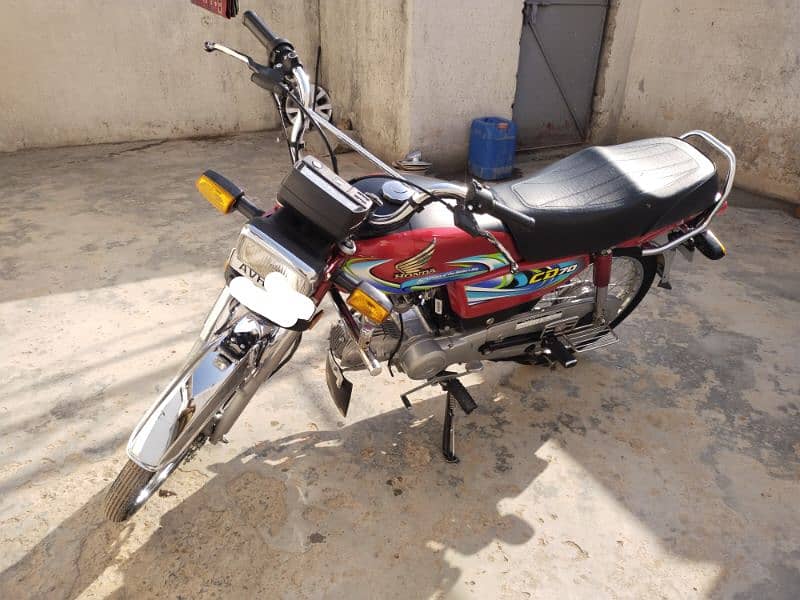 Honda CD 70 lush condition Punjab Number 1