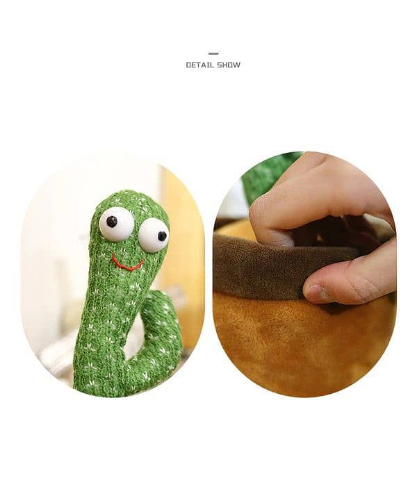 Dancing cactus toy | Sound recording cactus toy | Singing cactus toy | 4