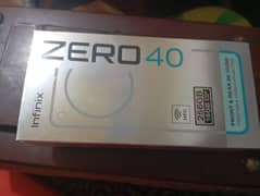 Infinix zero 40 (Pack Phone) Not on installment