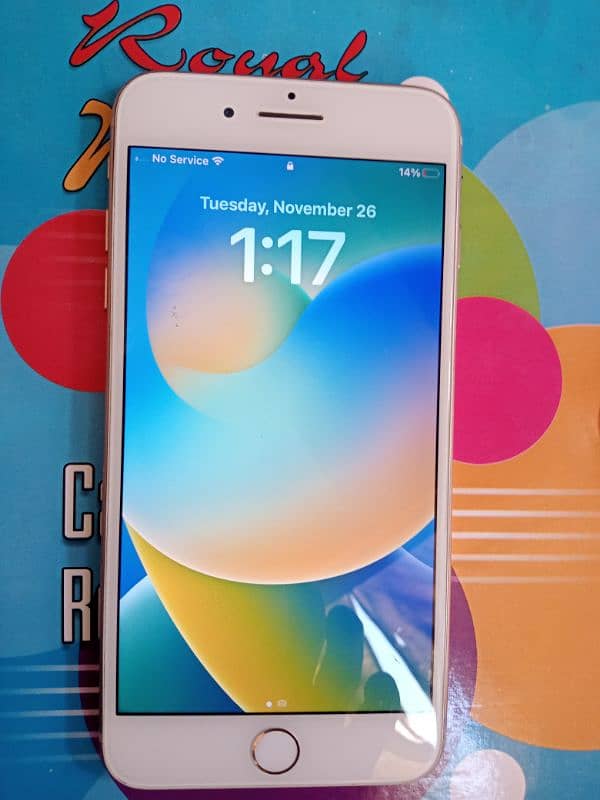 i phone 8 plus 64gb battery health 100% non pta 2