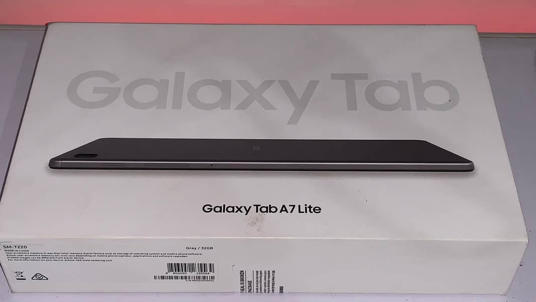 SAMSUNG GALAXY TAB A7 LITE  WIFI | Slightly Used | 10/10 with box 3