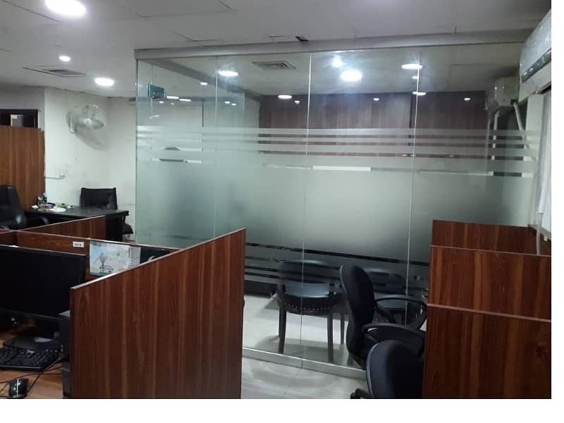 Fully Furnished Area 850 Square Feet Office Available For sale Real Pictures In Main Boulevard Road Gulberg 3 Lahore 2