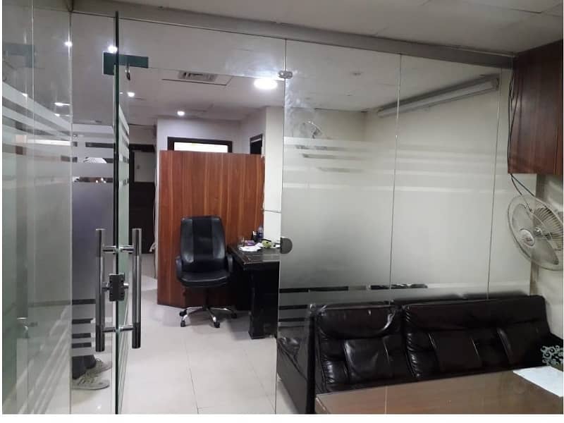 Fully Furnished Area 850 Square Feet Office Available For sale Real Pictures In Main Boulevard Road Gulberg 3 Lahore 3