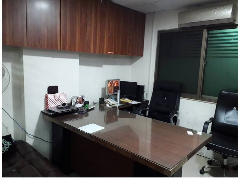 Fully Furnished Area 850 Square Feet Office Available For sale Real Pictures In Main Boulevard Road Gulberg 3 Lahore 5