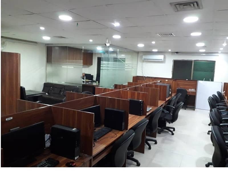 Fully Furnished Area 850 Square Feet Office Available For sale Real Pictures In Main Boulevard Road Gulberg 3 Lahore 7