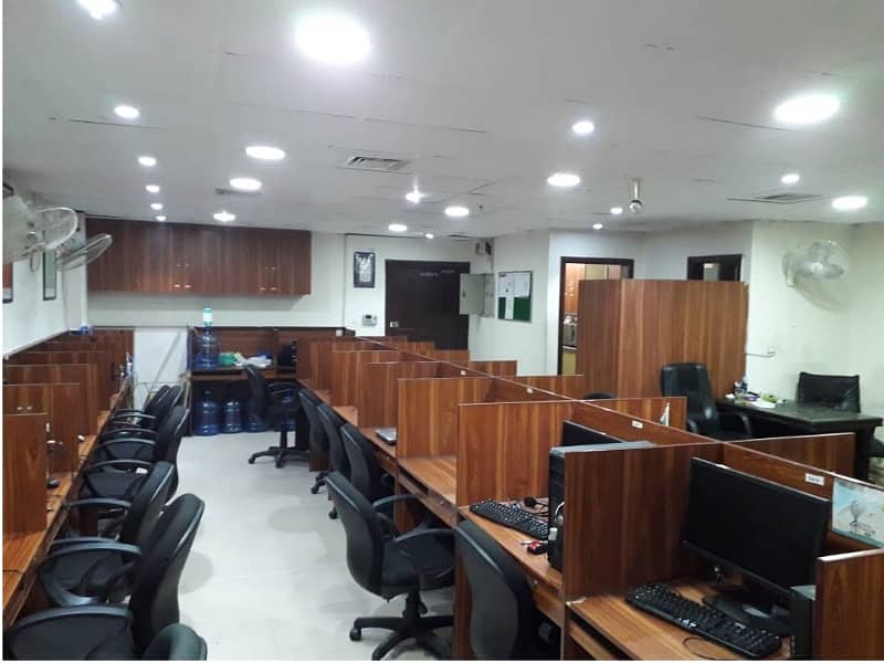 Fully Furnished Area 850 Square Feet Office Available For sale Real Pictures In Main Boulevard Road Gulberg 3 Lahore 8