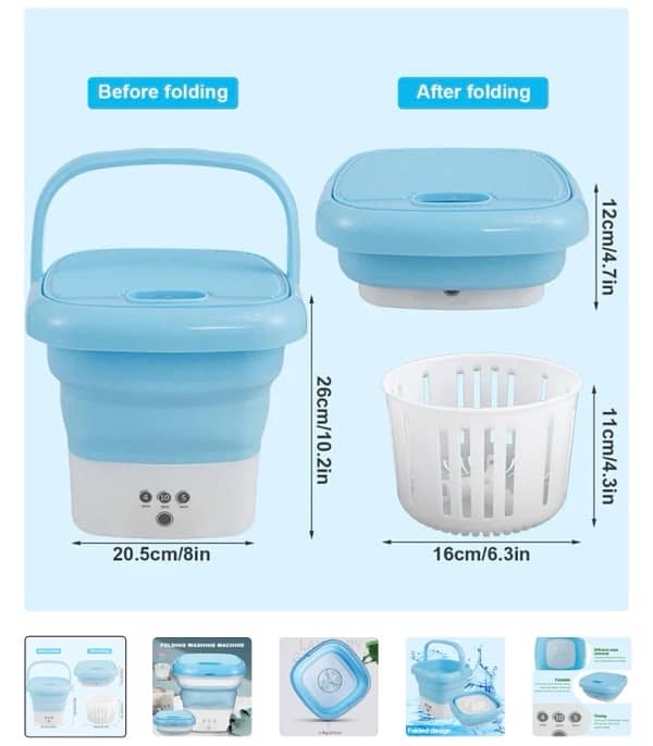 mini foldable washing machine 1