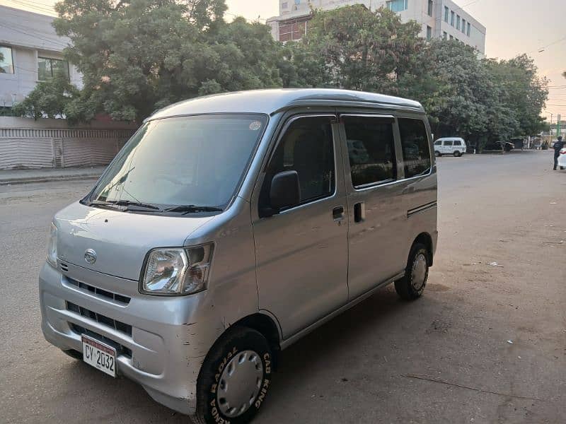 Daihatsu Hijet 2013 Reg 2018 Auto Silver First Owner Two Power Own Eng 1