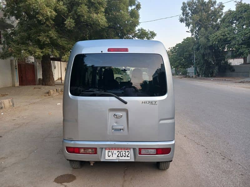 Daihatsu Hijet 2013 Reg 2018 Auto Silver First Owner Two Power Own Eng 8