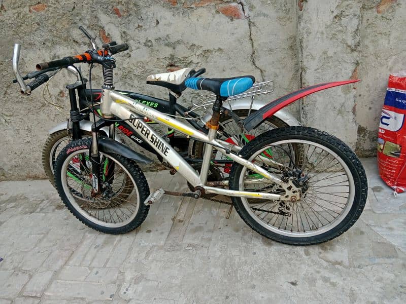 2 kids cycle 20 inch h size 0