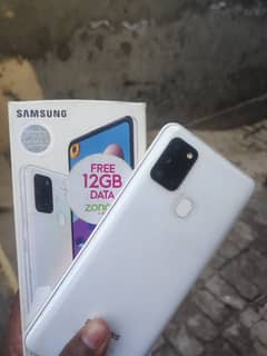 Samsung A21s with box