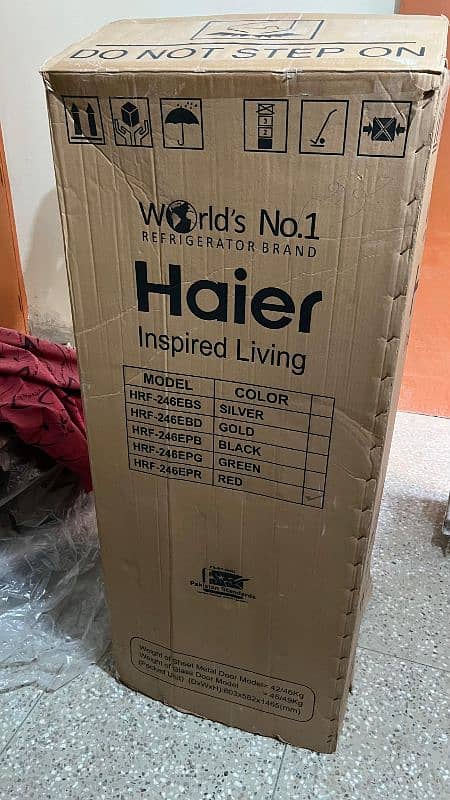 HAIER REFRIGERATOR 8