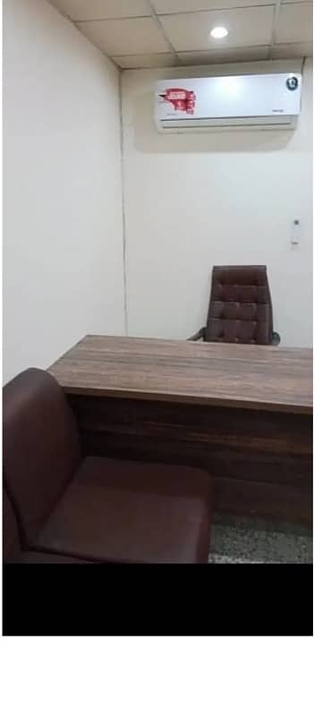 Fully Furnished Area 230 Square Feet Office Available For Rent Real Pictures in Main Boulevard Road Gulberg 3 Lahore 3