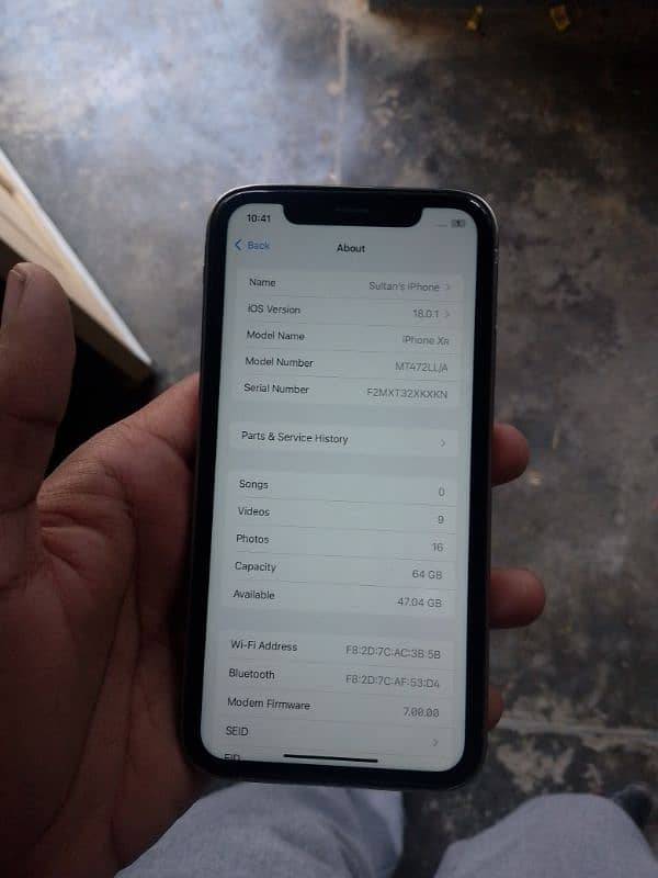 iphone XR convert 15 pro Max battery health 75 0