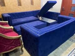 12 seater sofa set used full option