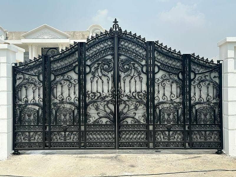 CNC Metal Gate/Gate Designs/CNC work/CNC Gate/main gate design 4