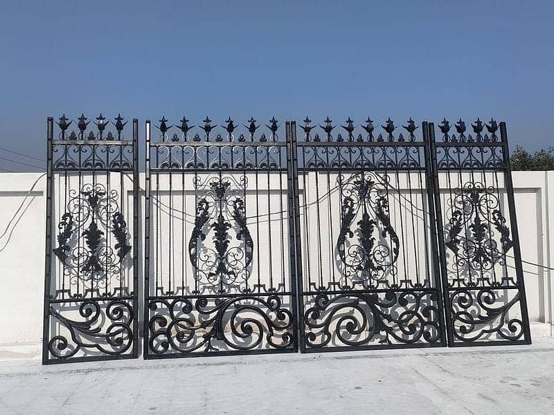 CNC Metal Gate/Gate Designs/CNC work/CNC Gate/main gate design 6