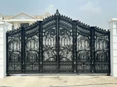 Cnc gate / Wrought iron / Grills / Iron Gates / Main Gate CNC Design