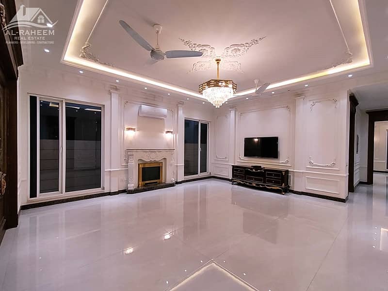 1 Kanal Brand New Luxury White Royal Design House Available For Sale In DHA Top Location 12